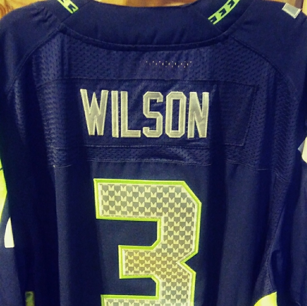 Seahawks NFL Jersey Russell Wilson